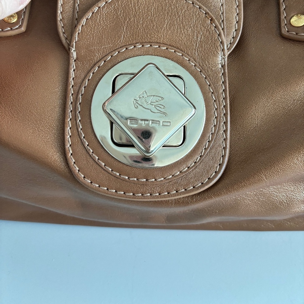 Etro genuine leather bag - Picture 2 of 7